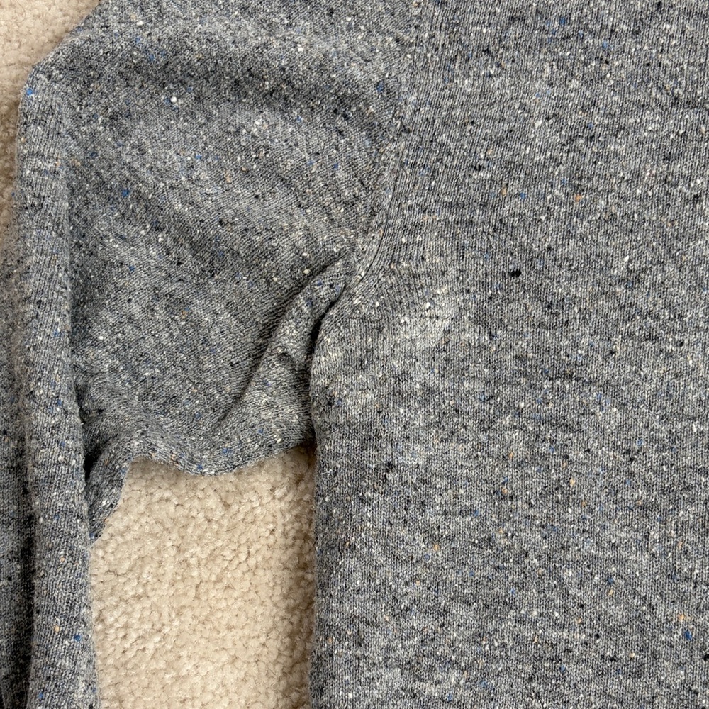 Billy Reid Charcoal Long Sleeve Henley - Picture 6 of 8